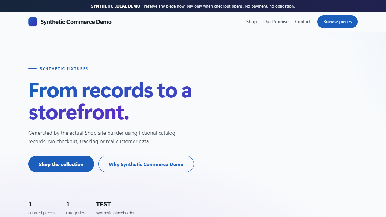 TidyDesk Commerce Lab: Supplier/catalog/image/site preparation